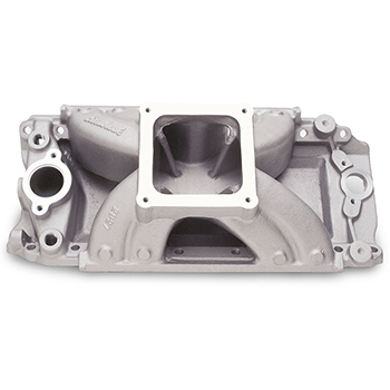 Edelbrock, Super Victor Intake Manifold, Chev BB, Rectangle Port, 9.800 Deck, 4500