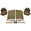 Energy Suspension, Engine Mount Conversion Set, GM LS-Series, Chevrolet w/ Early 3-Bolt Mounts, Black