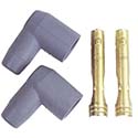 MSD Ignition, Replacement Boot & Terminal Kit, 90 Deg. Socket, Pair