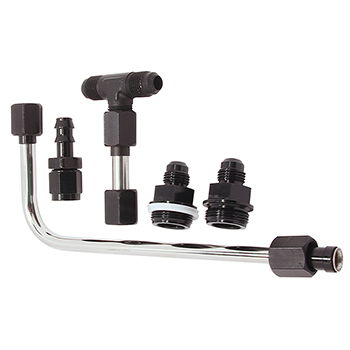 Quick Fuel Stainless Steel Dual Feed Fuel Line Kit, -6 x 7/8