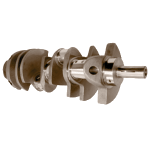 Power Products 4340 Forged Steel Crankshaft, Chev BB, 454 Main 2-pc Seal, 4.750