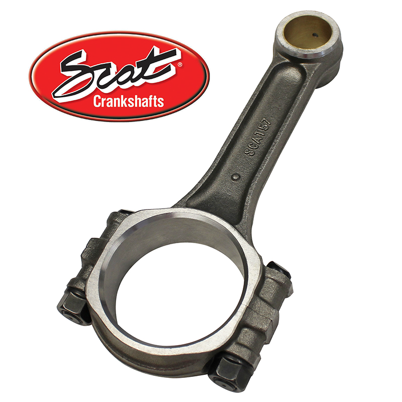 Scat, 4340 Forged I-Beam Rods, Chev SB, 5.700