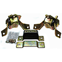 Energy Suspension, Engine & Transmission Mount Set, Ford Mustang 5.0L '84-'95, Black