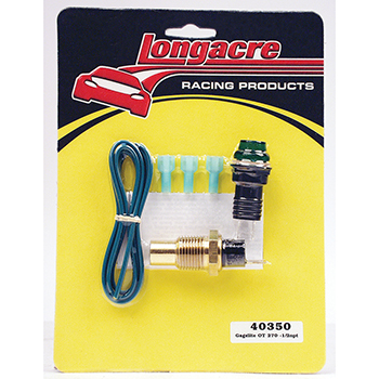 Longacre, Gagelites Engine Warning Light System, Oil Temperature, 270, 1/2 NPT