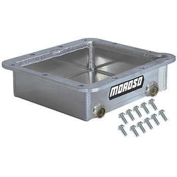 Moroso, Fabricated Aluminum Transmission Pan, C4, 2.500