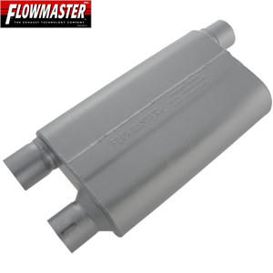 Flowmaster 80 Series Delta-Flow Muffler, Aluminized Steel, 2.50