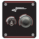 Longacre, Start/Ignition Panel, 12 Volt, 40 Amp w/ HD Start Button