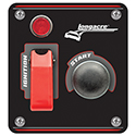 Longacre, Start/Ignition Switch Panel, No Accessory Switch, 12 Volt, 40 Amp