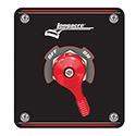 Longacre, Waterproof Battery Disconnect Switch Panel, 2-Post No Alternator