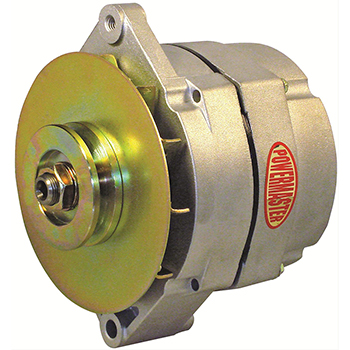 Powermaster, High Output 1-Wire Alternator, GM, 150 Amp, 12si Case, Natural