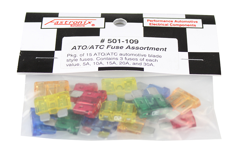 Fastronix, Replacement Fuse Kit, ATO/ATC, Set of 15