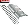 Flowmaster Muffler Heat Shield Kit, Fits 70 Series Big Block II Muffler