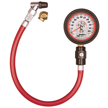 Longacre, Deluxe Tire Pressure Gauge, 2-1/2