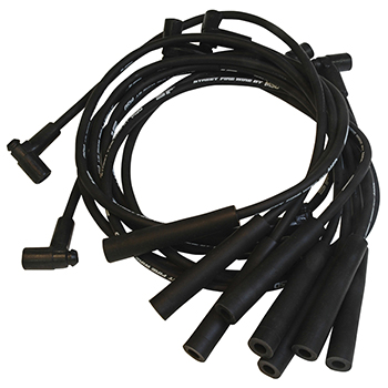 MSD Ignition, Street Fire Wire Set, Chev BB, Car/Truck 74-76, HEI, Black
