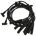 MSD Ignition, Street Fire Wire Set, Chev BB, Car/Truck '74-'76, HEI, Black