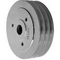 Power Products, Billet Style Aluminum Crankshaft Pulley, Chevrolet  Big Block, Short WP, Triple Groove