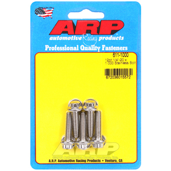 ARP, Bulk Fasteners, Stainless Steel 12-Point Head, 1/4