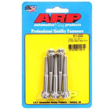 ARP, Bulk Fasteners, Stainless Steel 12-Point Head, 1/4