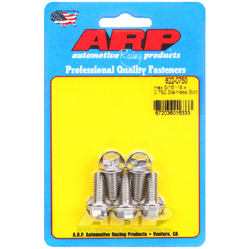 ARP, Bulk Fasteners, Stainless Steel Hex Head, 5/16