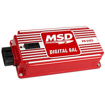 MSD Ignition, 6AL Digital Ignition Control w/Rev Limiter, Red