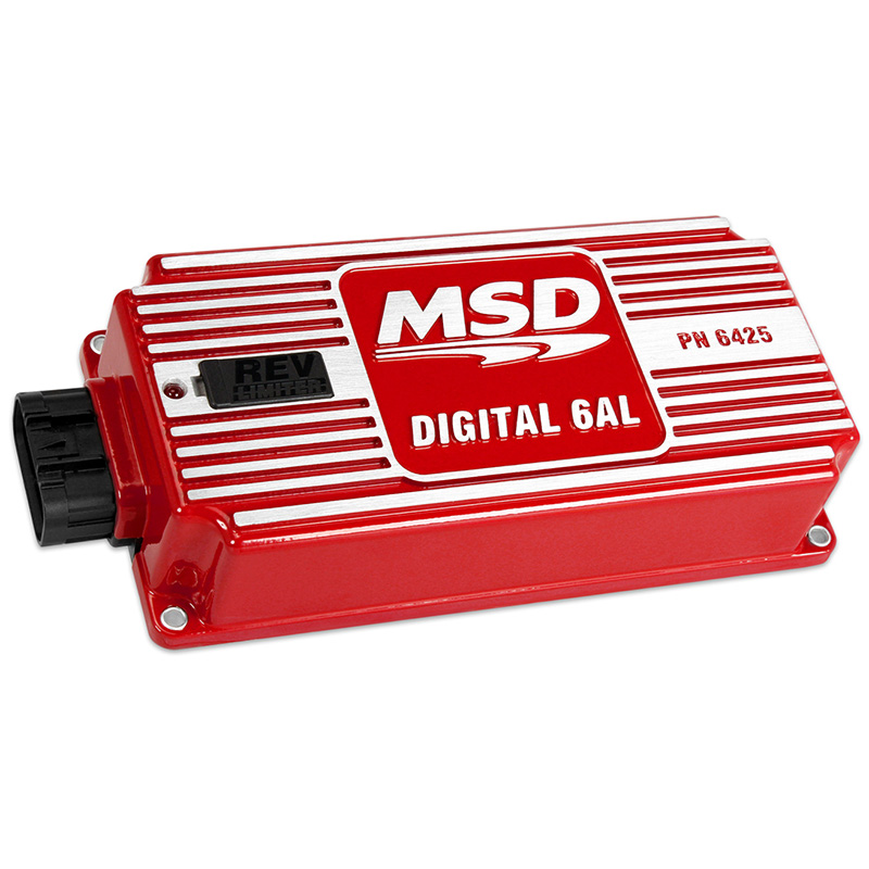 MSD Ignition, 6AL Digital Ignition Control w/Rev Limiter, Red
