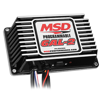 MSD Ignition, Digital Programmable 6AL-2 Ignition Control, Black