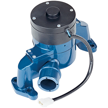 Proform, Electric Water Pump, Chevrolet Small Block 265-400 V8, Aluminum, Blue, Sold as Each