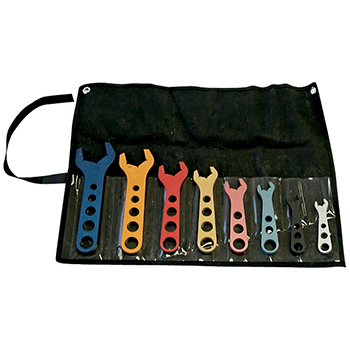 Proform, AN Fitting Wrenches, 8 Pc Master Set (-3 to -20 AN)