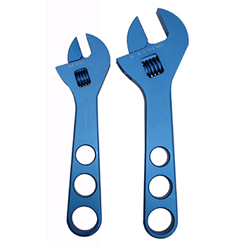 Proform, Billet Aluminum Adjustable AN Wrench, Set of 2, 3 AN-8 AN & 10 AN-20 AN