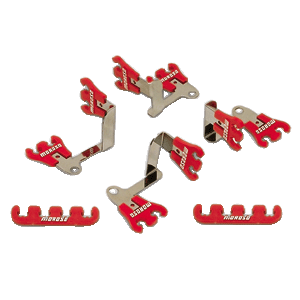 Moroso, Chev SB Wire Show Car Loom Kit, 7-9mm, Red