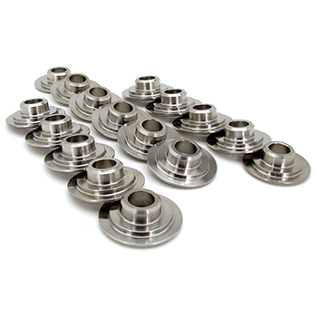 Comp Cams, Titanium Retainers, 10 Degree, 1.500