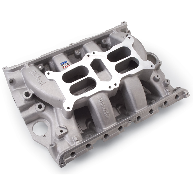 Edelbrock, RPM Air Gap Dual Quad Intake Manifold, Ford FE 352-428