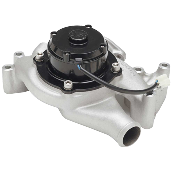CVR Racing Products, Proflo Electric Water Pump, Chrysler Big Block, Aluminum, 55 GPM, Black, Sold as Each