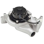CVR Racing Products, Proflo Electric Water Pump, Chrysler Big Block, Aluminum, 55 GPM, Black, Sold as Each