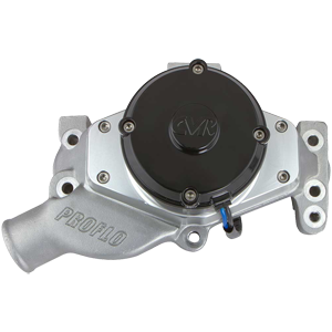 CVR Racing Products, Proflo Electric Water Pump, Chevrolet Small Block, Aluminum, 55 GPM, Polished, Sold as Each