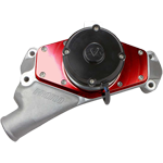 CVR Racing Products, Proflo Electric Water Pump, Chevrolet Big Block, Aluminum, 60 GPM, Red, Sold as Each