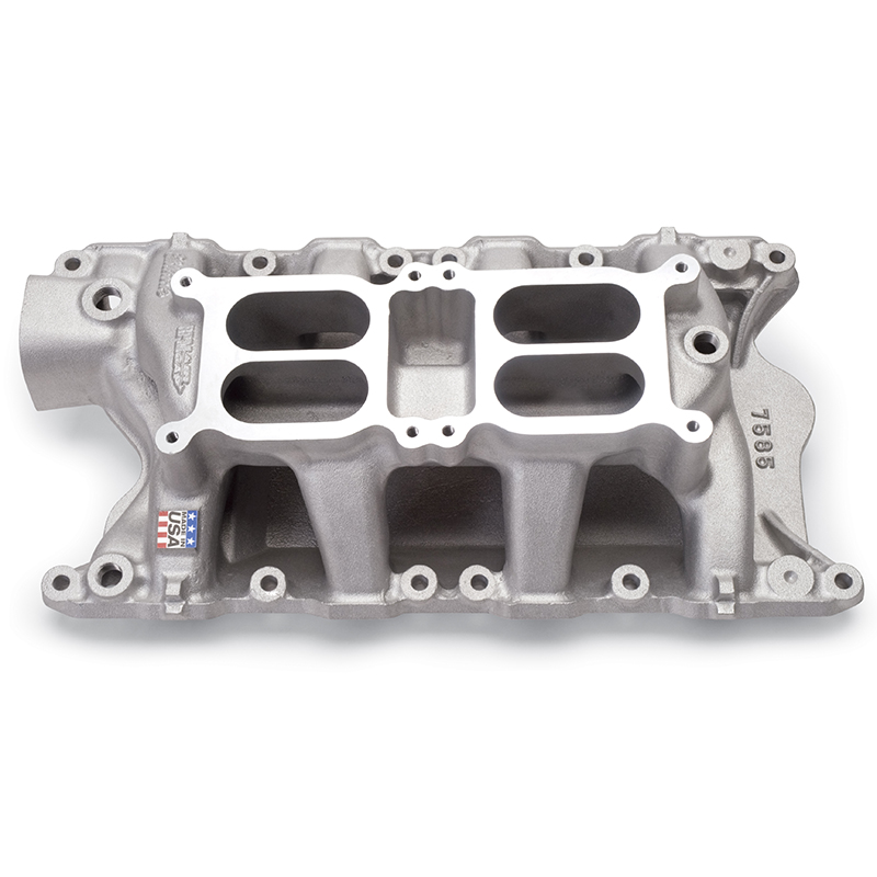 Edelbrock, RPM Air Gap Dual Quad Intake Manifold, Ford SB 351W