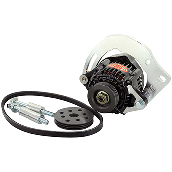 PowerMaster, Pro Series Racing Alternator Kit, Chev SB, High Mount, 55 Amp, CS121 Case