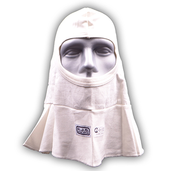 RJS Racing Equipment, Fire Retardant Head Sock, Single Eye Opening, Natural