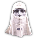 RJS Racing Equipment, Fire Retardant Head Sock, Single Eye Opening, Natural