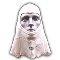 RJS Racing Equipment, Fire Retardant Head Sock, Full Face Opening, Natural