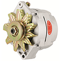Powermaster, High Output 1-Wire Alternator, GM, 100 Amp, 12si Case, Natural