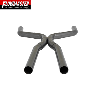 Flowmaster Scavenger X-Pipe Kit, 409S Stainless Steel, 2.50