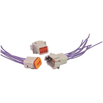 MSD Ignition, Deutsch Wiring Connector, 8-Pin, 16 Gauge