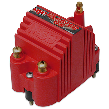 MSD Ignition, Blaster SS Ignition Coil, E-Core, 40,000 V, Red