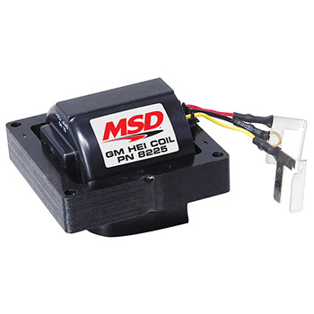 MSD Ignition, GM HEI Performance Ignition Coil, 42,000 V, Black