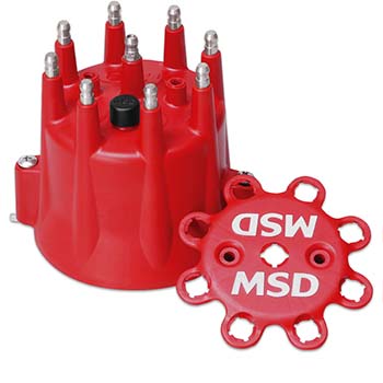 MSD Ignition, Distributor Cap, MSD Pro Billet or GM Point Type