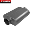 Flowmaster 40 Series Delta Force Race Muffler, 409S Stainless Steel, 3.50