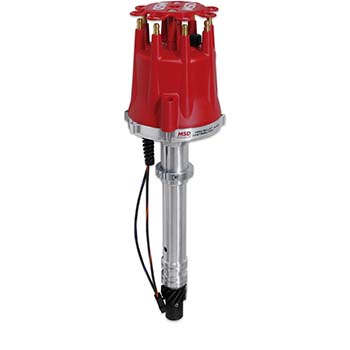 MSD Ignition, Pro-Billet Racing Distributor, w/ Mechanical Advance, Chevrolet Small Block/Big Block w/Slip Collar, Each