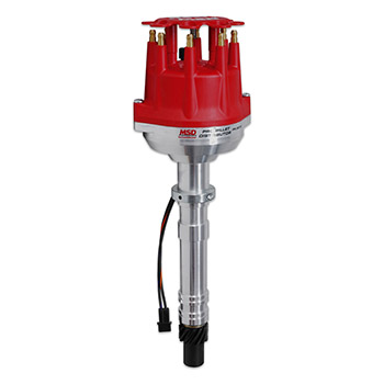 MSD Ignition, Pro-Billet Small Diameter Distributor, w/ Mechanical Advance, Chevrolet Small Block/Big Block, Small Cap